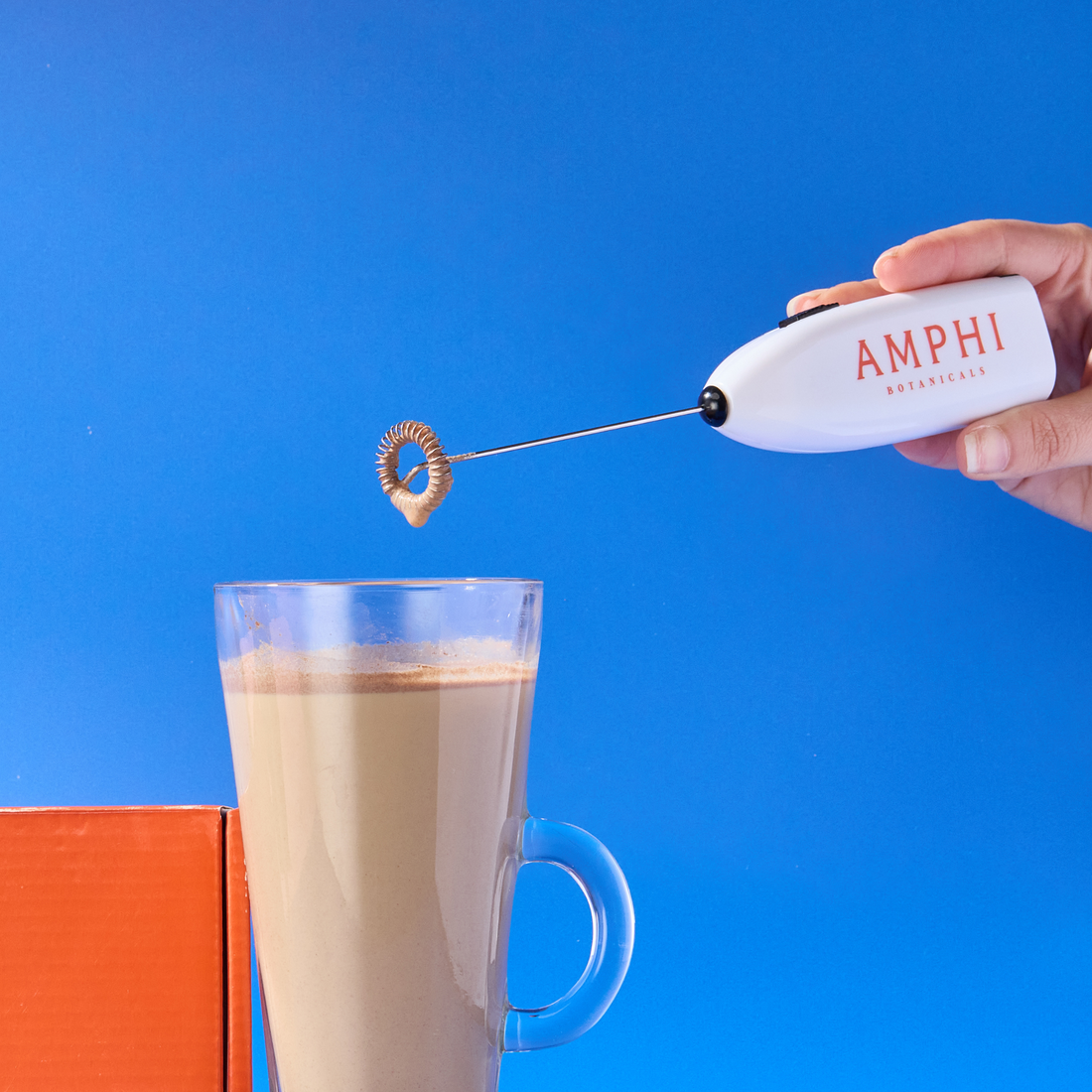 Mushroom coffee latte for calm focus