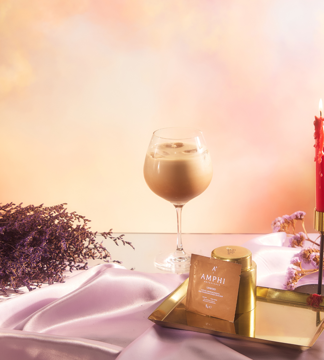 Magnesium ashwagandha drink for stress